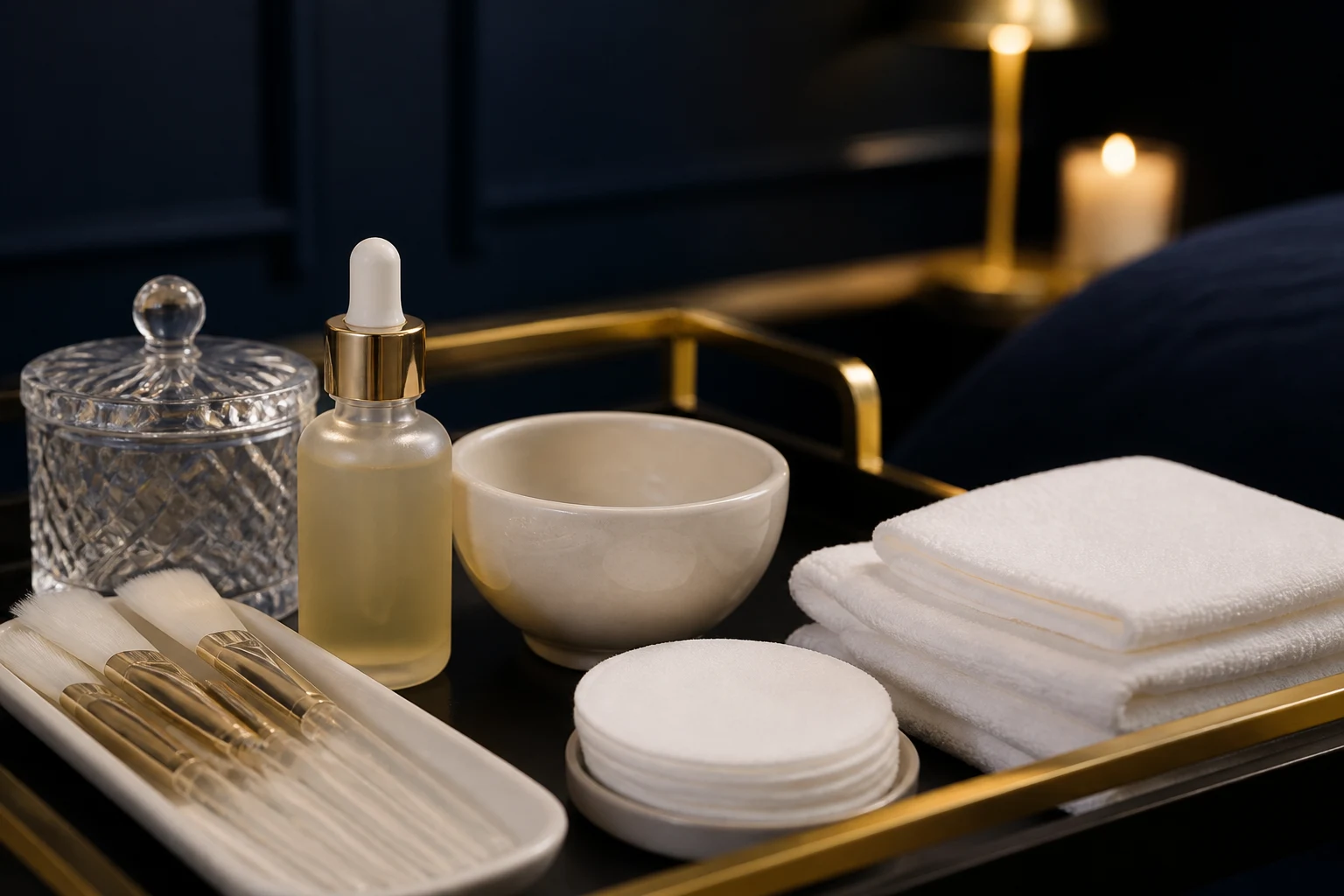 Professional tone-evening cosmetic protocol