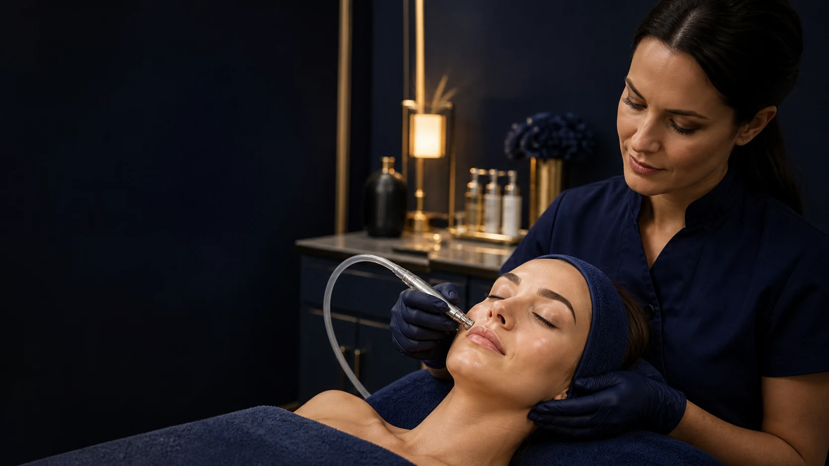 Diamond microdermabrasion